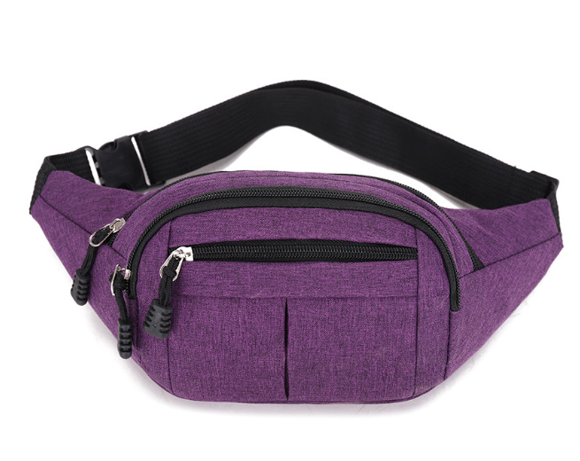 Fashion Casual Canvas Waist Pack for Phones and Wallets