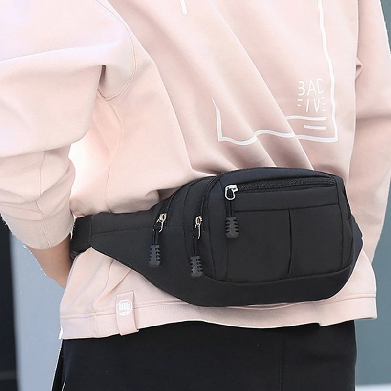 Fashion Casual Canvas Waist Pack for Phones and Wallets