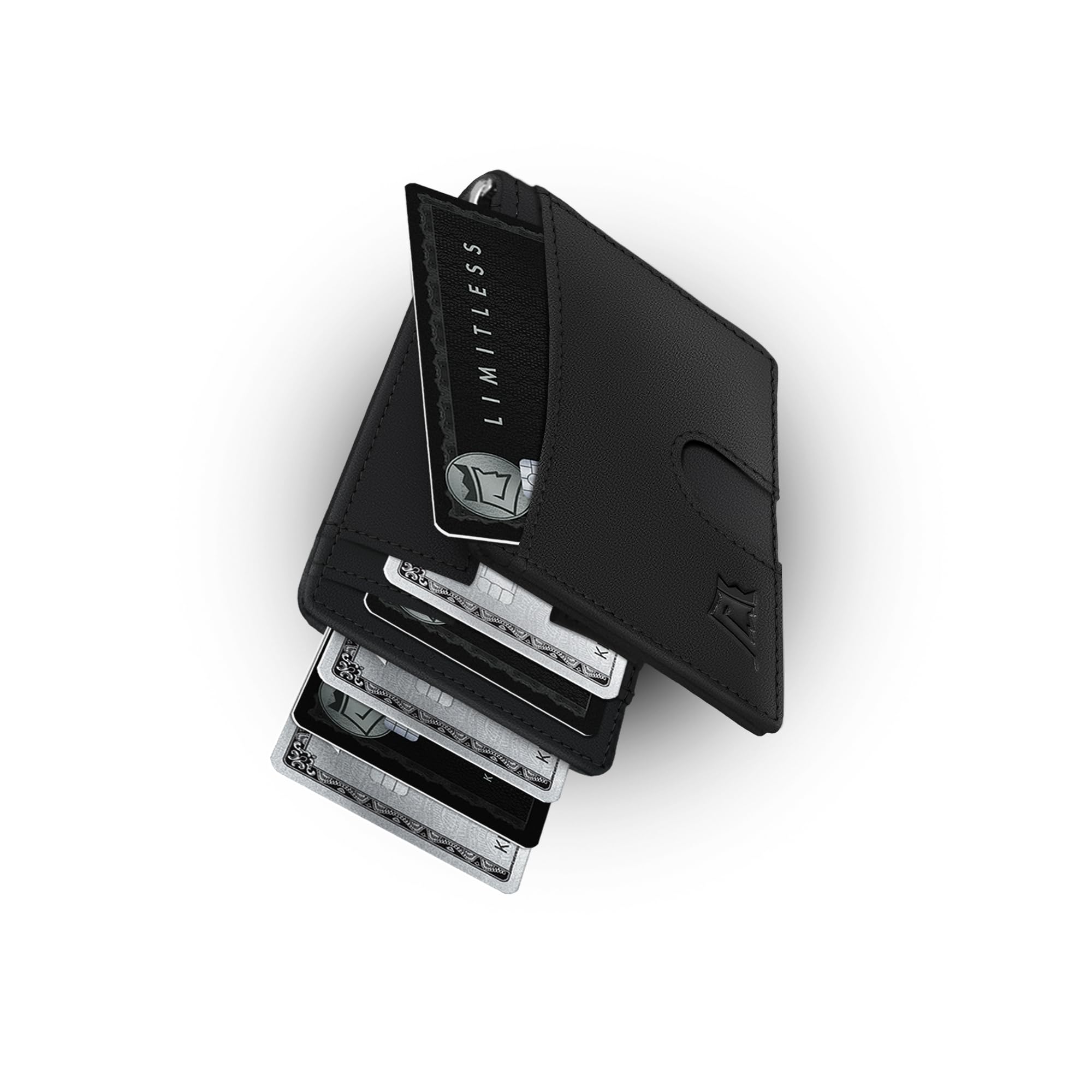 Slim RFID Minimalist Money Clip Wallet