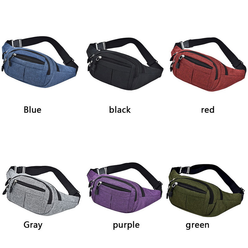 Fashion Casual Canvas Waist Pack for Phones and Wallets