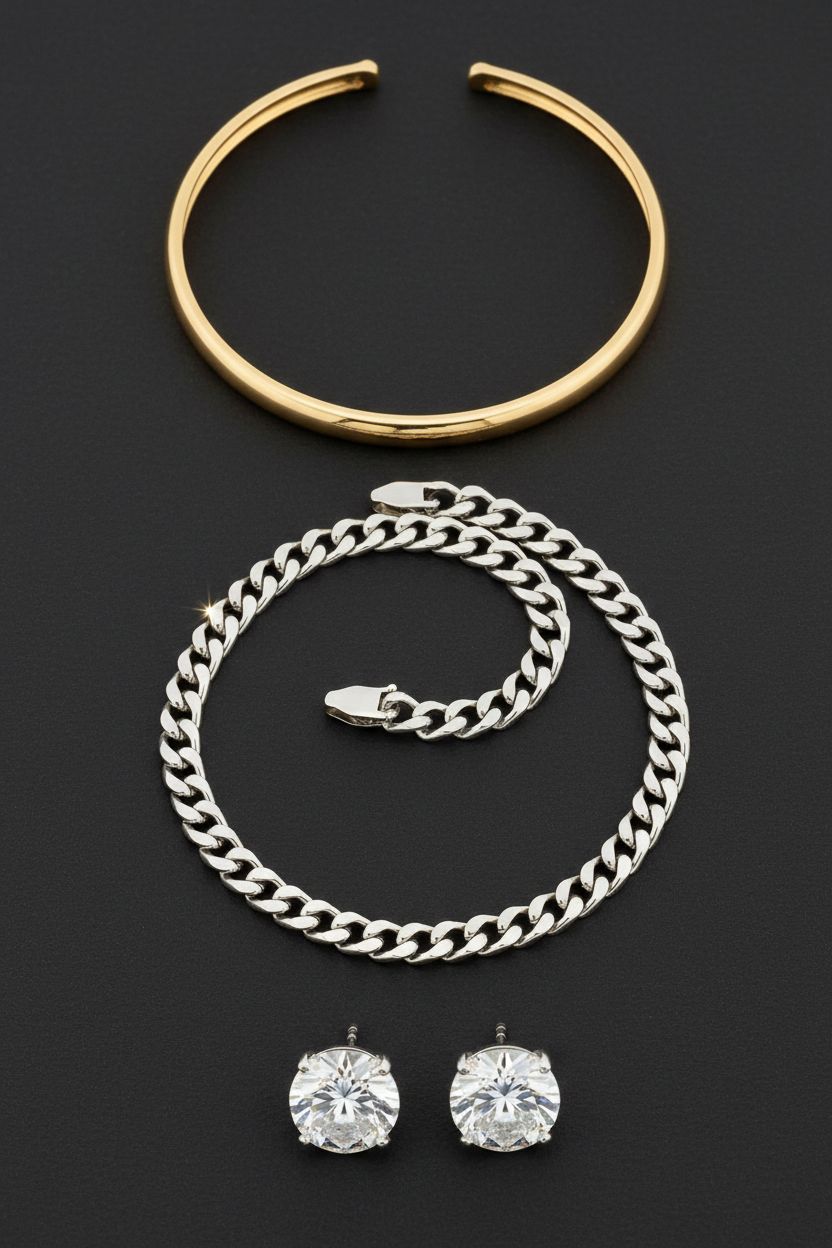 Vertical Jewelry Arrangement Fixed